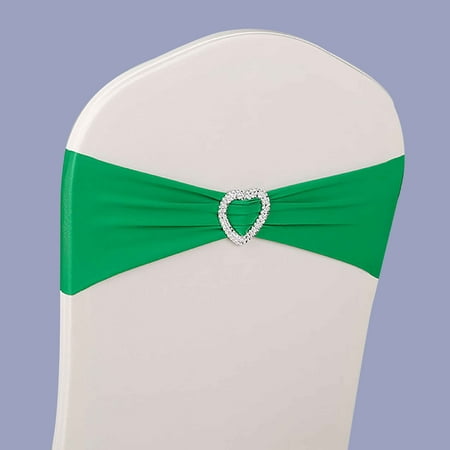 Chair Sashes With Heart Buckles Decorative Stretch Chair Sashes Bows For Folding Chairs Bulk No-tie Chair Sashes For Wedding Banquet Decorations-Green B-13x35cm25pcs
Chair Sashes With Heart Buckles Decorative Stretch Chair Sashes Bows For Folding Chairs Bulk No-tie Chair Sashes For Wedding Banquet Decorations-Green B-13x35cm25pcs