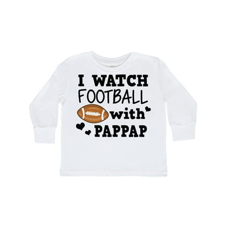 Inktastic I Watch Football with My Pappap Gift Toddler Boy Girl Long Sleeve T-Shirt
Inktastic I Watch Football with My Pappap Gift Toddler Boy Girl Long Sleeve T-Shirt
