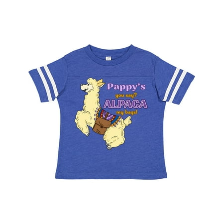 Inktastic Cute Jumping Alpaca Pappy s You Say ALPACA my Bags Gift Toddler Boy or Toddler Girl T-Shirt
Inktastic Cute Jumping Alpaca Pappy s You Say ALPACA my Bags Gift Toddler Boy or Toddler Girl T-Shirt