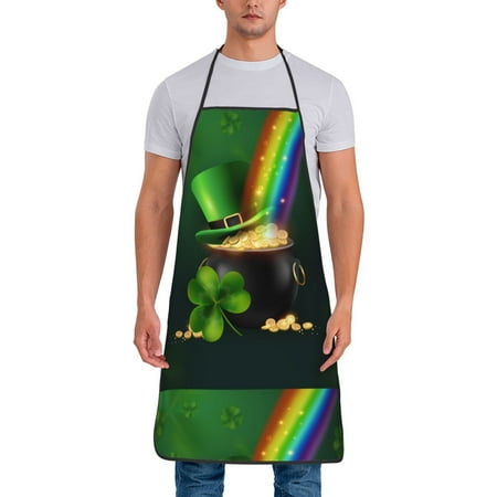 Uemuo St. Patrick s Day4 Printed Bib Apron Adjustable Water and Oil Resistant Cooking Kitchen Chef Apron for Women Men
Uemuo St. Patrick s Day4 Printed Bib Apron Adjustable Water and Oil Resistant Cooking Kitchen Chef Apron for Women Men