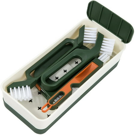 Alongen 4pcs Grout Cleaner Brushes Polypropylene Bristles Grout Cleaning Brush Kit with Flat Brush Inner Curve Brush Unique Long Brush Double Brush Washing Tool Kit for Kitchen Bathroom
Alongen 4pcs Grout Cleaner Brushes Polypropylene Bristles Grout Cleaning Brush Kit with Flat Brush Inner Curve Brush Unique Long Brush Double Brush Washing Tool Kit for Kitchen Bathroom