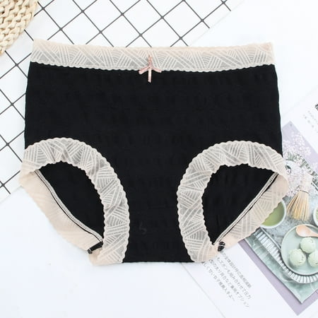 UoCefik Women s Lace Panties Seamless Solid Underwear Low Waist Breathable Soft Briefs
UoCefik Women s Lace Panties Seamless Solid Underwear Low Waist Breathable Soft Briefs