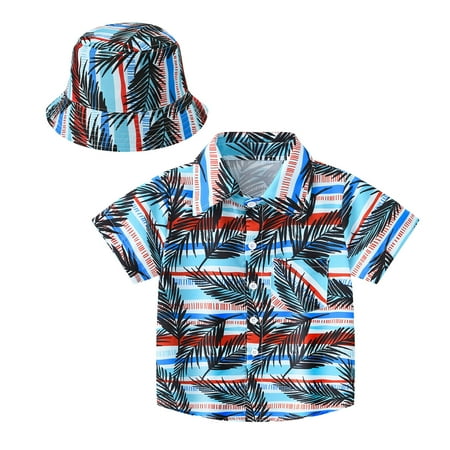 Toddler Boys Girls Short Sleeve Summer Casual Cartoon Prints Gentleman Tops Hawaii Beach Holiday Floral Shirts T Shirt Hat Set T Shirt Set Wide Top Medium Pack Boys Size 6 Long Sleeve Youth Boys Long
Toddler Boys Girls Short Sleeve Summer Casual Cartoon Prints Gentleman Tops Hawaii Beach Holiday Floral Shirts T Shirt Hat Set T Shirt Set Wide Top Medium Pack Boys Size 6 Long Sleeve Youth Boys Long