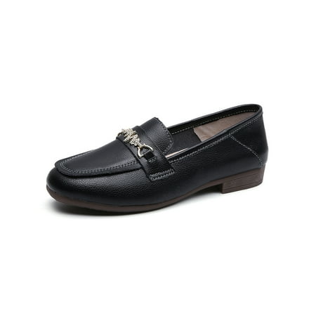Sanviglor Women Casual Shoes Comfort Flats Slip On Loafers Work Square Toe Dress Leather Shoe Fashion Classic Black 6
Sanviglor Women Casual Shoes Comfort Flats Slip On Loafers Work Square Toe Dress Leather Shoe Fashion Classic Black 6
