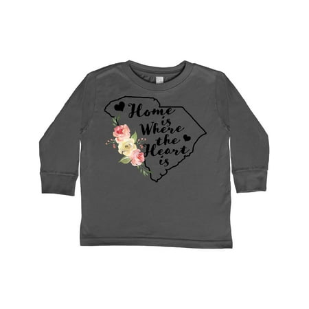 Inktastic South Carolina Home is Where The Heart is with Watercolor Floral Gift Toddler Toddler Girl Long Sleeve T-Shirt
Inktastic South Carolina Home is Where The Heart is with Watercolor Floral Gift Toddler Toddler Girl Long Sleeve T-Shirt