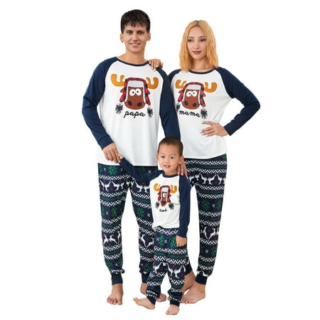 Sunisery Christmas Matching Outfits for Family Clothes Boys Girls Womens Mens Elk Letter Print Long Sleeve Tee+Pants Lounge Set
Sunisery Christmas Matching Outfits for Family Clothes Boys Girls Womens Mens Elk Letter Print Long Sleeve Tee+Pants Lounge Set