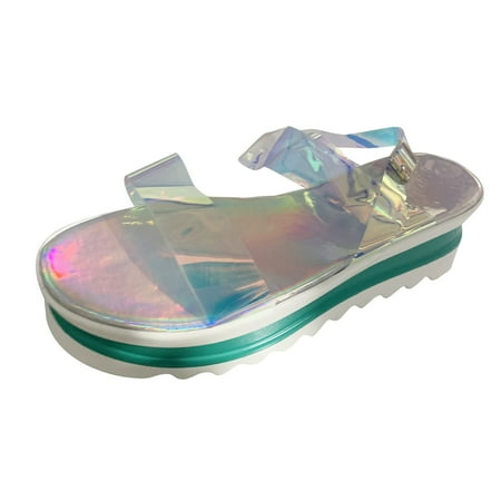 Aueoeo Women Shoes Summer Thick-soled Buckle Transparent Sandals Ladies Beach Sandals Clearance
Aueoeo Women Shoes Summer Thick-soled Buckle Transparent Sandals Ladies Beach Sandals Clearance