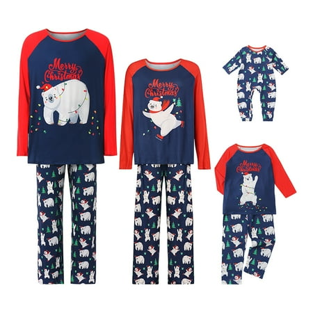 QILINXUAN Family Christmas Pjs Matching Sets Baby Christmas Matching Jammies for Adults and Kids Holiday Xmas Sleepwear Set Cartoon Bear Print O-Neck Long Sleeve Blouse+ Pyjama Trousers
QILINXUAN Family Christmas Pjs Matching Sets Baby Christmas Matching Jammies for Adults and Kids Holiday Xmas Sleepwear Set Cartoon Bear Print O-Neck Long Sleeve Blouse+ Pyjama Trousers