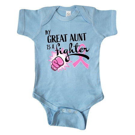 Inktastic My Great Aunt is a Fighter- Breast Cancer Awareness Gift Baby Boy or Baby Girl Bodysuit
Inktastic My Great Aunt is a Fighter- Breast Cancer Awareness Gift Baby Boy or Baby Girl Bodysuit