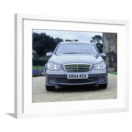 2004 Mercedes Benz C230 Kompressor Framed Print Wall Art