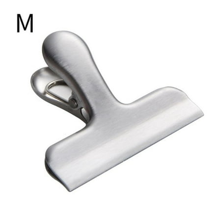 Chip Bag Clips - Stainless Steel Heavy-Duty Chip Clips All-Purpose Grip Clips for Kitchen Office,Great for Air Tight Seal Grip on Coffee & Food Bags
Chip Bag Clips - Stainless Steel Heavy-Duty Chip Clips All-Purpose Grip Clips for Kitchen Office,Great for Air Tight Seal Grip on Coffee & Food Bags