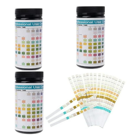 10 Parameter Test Strip Reagent Strips - 300PCS Pack