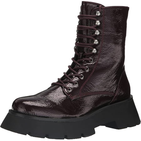 Circus by Sam Edelman Womens Lolita Ankle Boot 5 Burgundy Patent