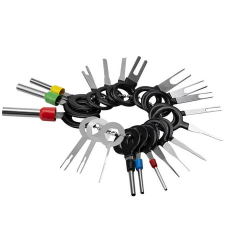 21Pcs Pin Extractor Tools Unlocking Hand Tool Set Wire Connector for Flat Round Plug Contacts
21Pcs Pin Extractor Tools Unlocking Hand Tool Set Wire Connector for Flat Round Plug Contacts