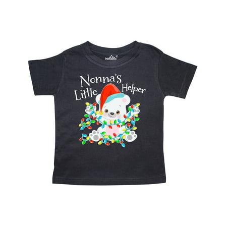 Inktastic Nonna s Little Helper Cute Polar Bear with Christmas Lights Gift Toddler Boy or Toddler Girl T-Shirt
Inktastic Nonna s Little Helper Cute Polar Bear with Christmas Lights Gift Toddler Boy or Toddler Girl T-Shirt
