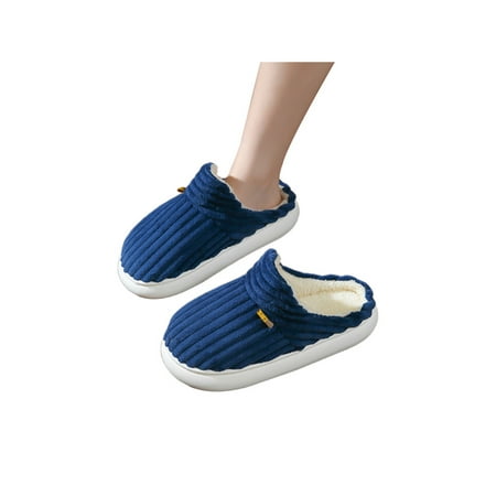 Difumos Mens Plush Slippers Fluffy Fuzzy Slipper Slip On House Shoes Indoor Non-slip Clogs Casual Winter Warm Home Shoe Blue 9.5-10
Difumos Mens Plush Slippers Fluffy Fuzzy Slipper Slip On House Shoes Indoor Non-slip Clogs Casual Winter Warm Home Shoe Blue 9.5-10
