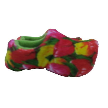 Pre-owned Wooden Shoe Slippers Girls Pink | Green Tulips Slippers size: 4-5 Toddler
Pre-owned Wooden Shoe Slippers Girls Pink | Green Tulips Slippers size: 4-5 Toddler