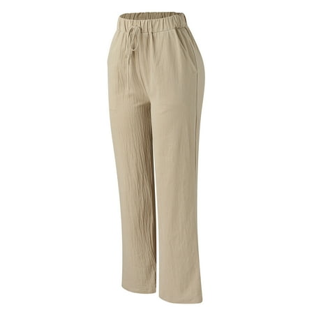 Aayomet Womens Lounge Pants Women s Comfy Pajama Pants Casual Stretch Pant Drawstring Palazzo Lounge Pants Wide Leg for All Seasons Khaki L
Aayomet Womens Lounge Pants Women s Comfy Pajama Pants Casual Stretch Pant Drawstring Palazzo Lounge Pants Wide Leg for All Seasons Khaki L