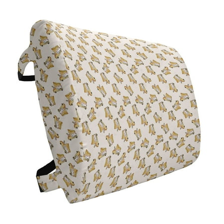 Hot Dog Lumbar Pillow Cartoon of Fast Food Truck Van with Salesman Shop Car Pattern Pastel Backdrop Soft Back Cushion for Office Chairs with Adjustable Straps 14 x 13 Multicolor by Ambesonne
Hot Dog Lumbar Pillow Cartoon of Fast Food Truck Van with Salesman Shop Car Pattern Pastel Backdrop Soft Back Cushion for Office Chairs with Adjustable Straps 14 x 13 Multicolor by Ambesonne