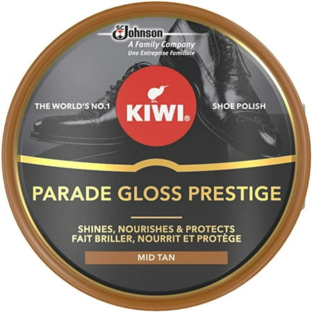 Kiwi Parade Gloss Prestige Shoe Polish - Mid Tan 50ml (Pack of 12)