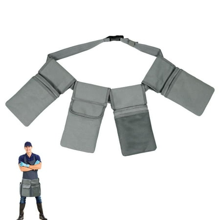 Kafei Garden Tool Bag 4 Pockets Tool Pouch Belt Waterproof Utility Apron for Gardening Plumbing Florists Woodwork DIY Adjustable Waist Belt for Hand Tools convenient
Kafei Garden Tool Bag 4 Pockets Tool Pouch Belt Waterproof Utility Apron for Gardening Plumbing Florists Woodwork DIY Adjustable Waist Belt for Hand Tools convenient
