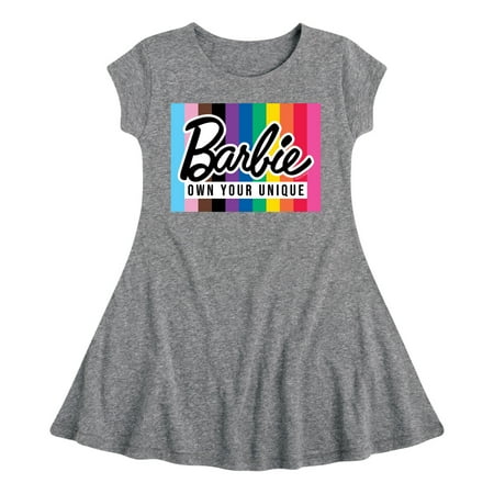 Barbie Pride - Own Your Unique - Toddler And Youth Girls Fit And Flare Dress
Barbie Pride - Own Your Unique - Toddler And Youth Girls Fit And Flare Dress