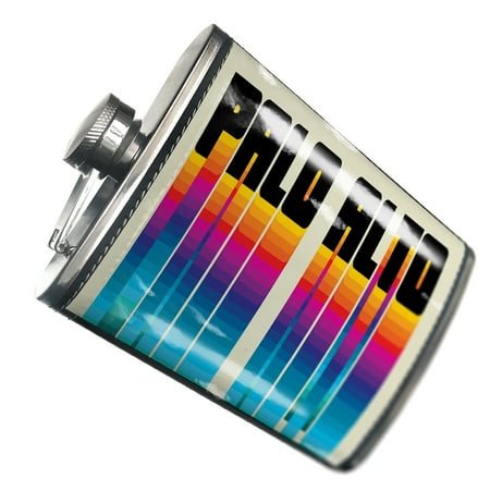 NEONBLOND Flask Retro Cites States Countries Palo Alto