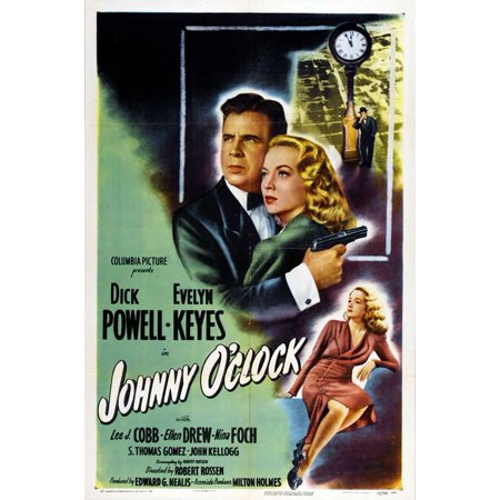Johnny O Clock - movie POSTER (Style A) (11" x 17") (1947)