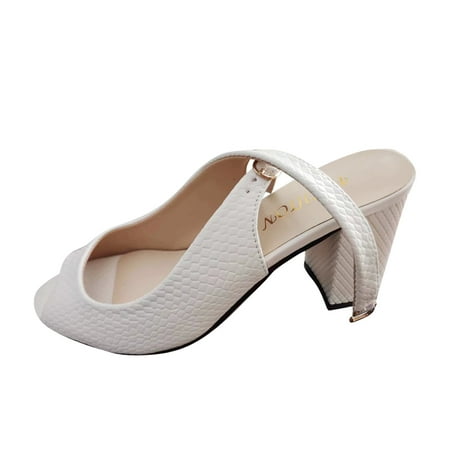 Stamzod Summer Sandals for Women 2023 Comfortable Fish Mouth Shoes Mid Heel Open Toe Thick Heel Sandals Clearance
Stamzod Summer Sandals for Women 2023 Comfortable Fish Mouth Shoes Mid Heel Open Toe Thick Heel Sandals Clearance