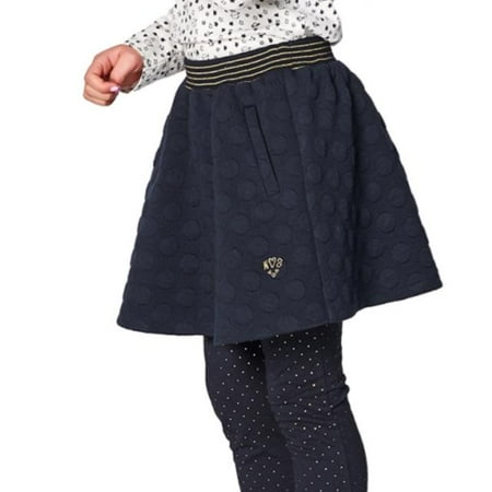Navy Blue Dot Skirt Size 6-9 Months
