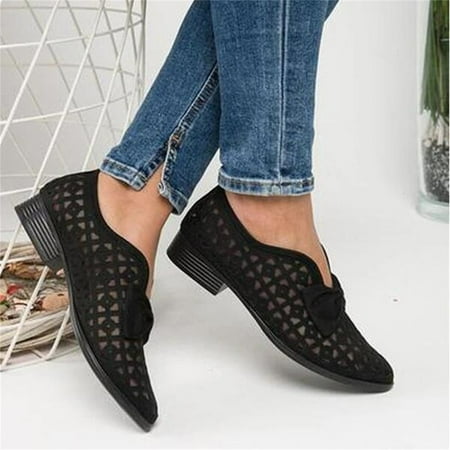 ERTUTUYI Womens Shoes Ethnic Style Small Leather Shoes Hollow Breathable Retro Loafers Single Shoes Casual Shoes Black 39
ERTUTUYI Womens Shoes Ethnic Style Small Leather Shoes Hollow Breathable Retro Loafers Single Shoes Casual Shoes Black 39