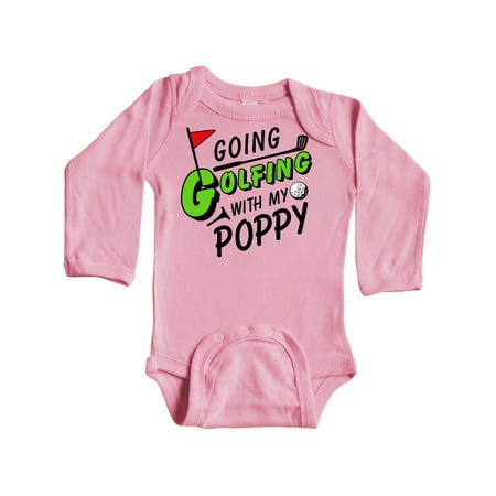 Inktastic Going Golfing with my Poppy- kids golf Gift Baby Boy or Baby Girl Long Sleeve Bodysuit
Inktastic Going Golfing with my Poppy- kids golf Gift Baby Boy or Baby Girl Long Sleeve Bodysuit