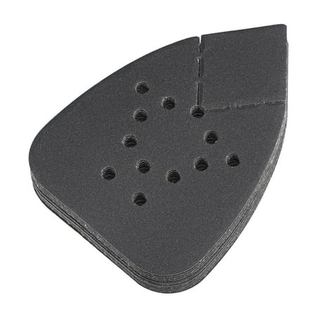 10 Pack Detail Sander Sandpapers 320 Grits 12-Holes 5.3 x 3.7 Hook and Loop Wet Dry Sanding Pads Reversible Tip
10 Pack Detail Sander Sandpapers 320 Grits 12-Holes 5.3 x 3.7 Hook and Loop Wet Dry Sanding Pads Reversible Tip