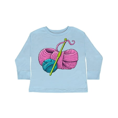 Inktastic Blue and Pink Yarn with Crochet Hook Gift Toddler Boy or Toddler Girl Long Sleeve T-Shirt
Inktastic Blue and Pink Yarn with Crochet Hook Gift Toddler Boy or Toddler Girl Long Sleeve T-Shirt
