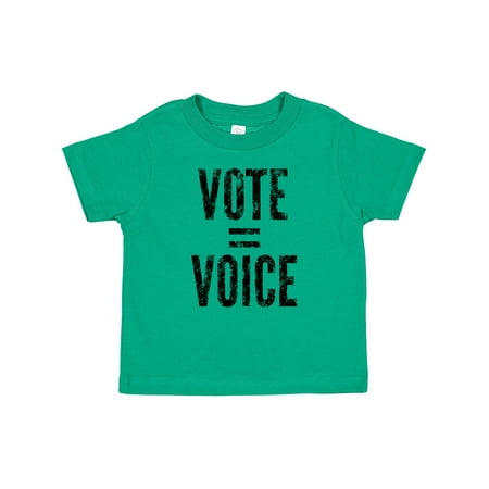 Inktastic Vote Equals Voice Distressed Black Text Gift Baby Boy or Baby Girl T-Shirt
Inktastic Vote Equals Voice Distressed Black Text Gift Baby Boy or Baby Girl T-Shirt