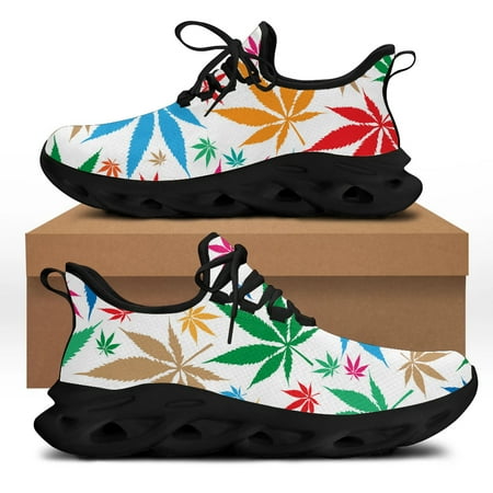 3D Weed Leaves Printed Flat Shoes for Ladies Breathable Premium Sketch Casual Sneaker Comfortable Walking Shoes Female Footwear
3D Weed Leaves Printed Flat Shoes for Ladies Breathable Premium Sketch Casual Sneaker Comfortable Walking Shoes Female Footwear
