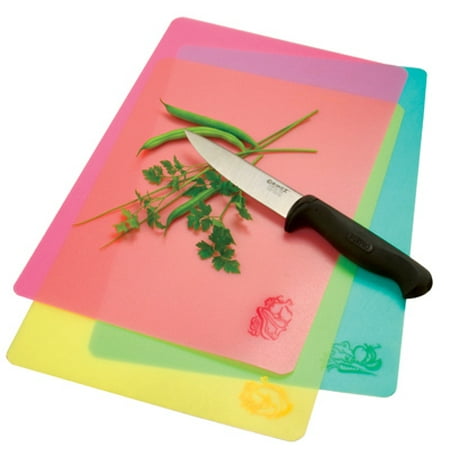 Norpro 2PK Color & Icon Cut & Slice Cutting Board With 3 Colors With Different Fo
Norpro 2PK Color & Icon Cut & Slice Cutting Board With 3 Colors With Different Fo