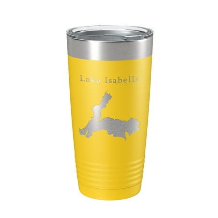 Lake Isabella Map Tumbler Travel Mug Insulated Laser Engraved Coffee Cup California 20 oz Yellow
Lake Isabella Map Tumbler Travel Mug Insulated Laser Engraved Coffee Cup California 20 oz Yellow