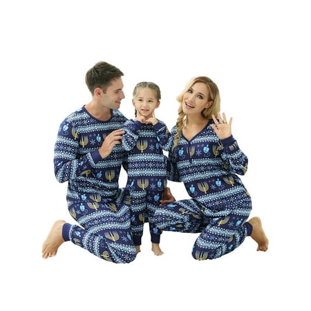 Christmas Family Matching Pajamas Set Xmas Printed Long Sleeve Tops and Stretch Casual Pants Sleepwear
Christmas Family Matching Pajamas Set Xmas Printed Long Sleeve Tops and Stretch Casual Pants Sleepwear