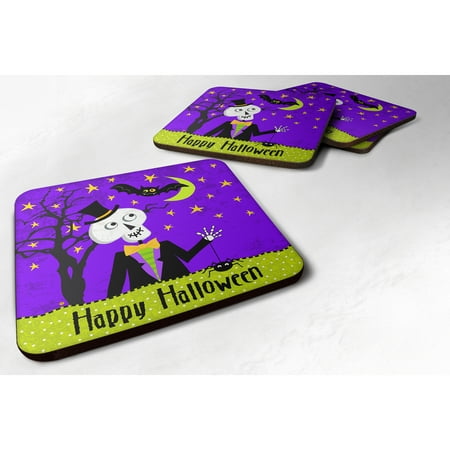 Carolines Treasures VHA3014FC Happy Halloween Skeleton Foam Coaster Set of 4 3 1/2 x 3 1/2 multicolor
Carolines Treasures VHA3014FC Happy Halloween Skeleton Foam Coaster Set of 4 3 1/2 x 3 1/2 multicolor