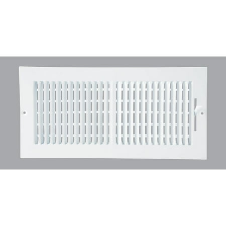 Home Impressions White Steel 7.76 In. Wall Register 2SW1406WH-B 2SW1406WH-B 412279
Home Impressions White Steel 7.76 In. Wall Register 2SW1406WH-B 2SW1406WH-B 412279