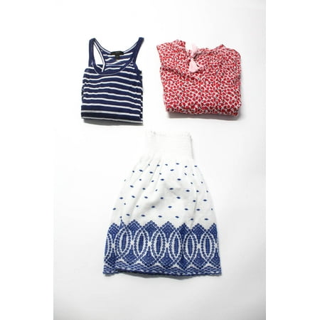 Pre-owned|J Crew Womens Dresses Skirt White Size XS XXS Lot 3