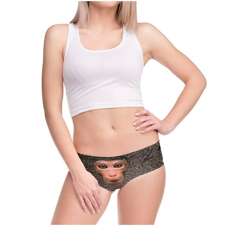 Tagold Womens Plus Size Sexy lingerie Ladies Fashion Cute Funny Animal Ear Pattern Breathable Panties Low Waist Sexy Briefs
Tagold Womens Plus Size Sexy lingerie Ladies Fashion Cute Funny Animal Ear Pattern Breathable Panties Low Waist Sexy Briefs