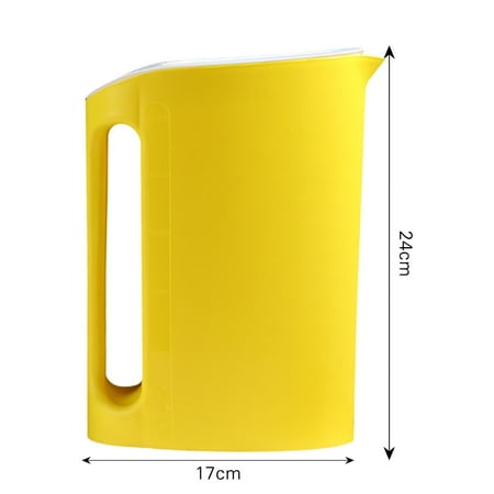 2200ml Cold ttle Large Capacity Water Jug Water Pitcher Wide Mouth Water Pots Beverage Dispenser Container For Iced Tea Juice