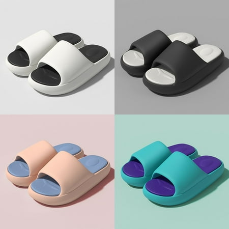 KaLI_store Home Slippers Women oga Mat Flip Flops for Women Comfortable Foam Walking Sandals Flexible and Lightweight Slippers for Beach/Holiday/Poolside/Outdoor Activities Black Side 7.5
KaLI_store Home Slippers Women oga Mat Flip Flops for Women Comfortable Foam Walking Sandals Flexible and Lightweight Slippers for Beach/Holiday/Poolside/Outdoor Activities Black Side 7.5