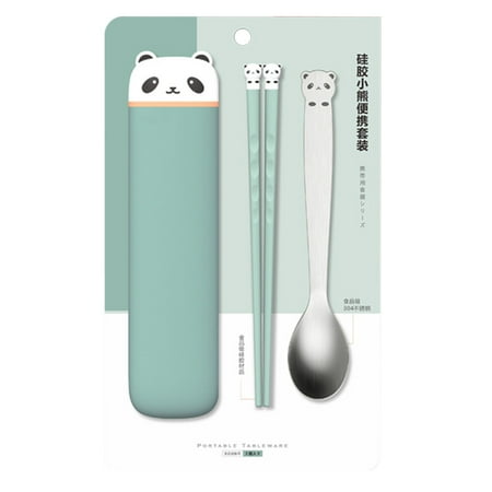 NUOLUX 1 Set Portable Chopsticks Flatware Set Lightweight Chopsticks and Spoon Set
NUOLUX 1 Set Portable Chopsticks Flatware Set Lightweight Chopsticks and Spoon Set