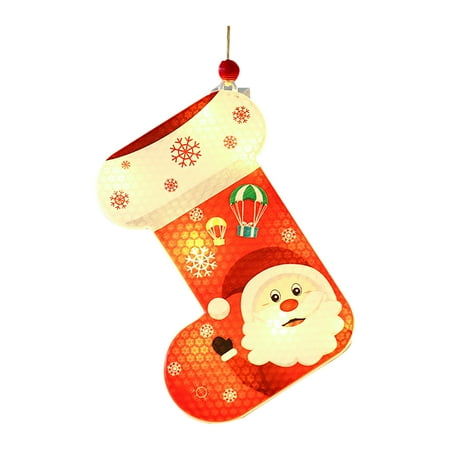 WANYNG Christmas Tree Light-emitting Pendant LED Santa Claus House Hotel Bar Decorations One Size
WANYNG Christmas Tree Light-emitting Pendant LED Santa Claus House Hotel Bar Decorations One Size