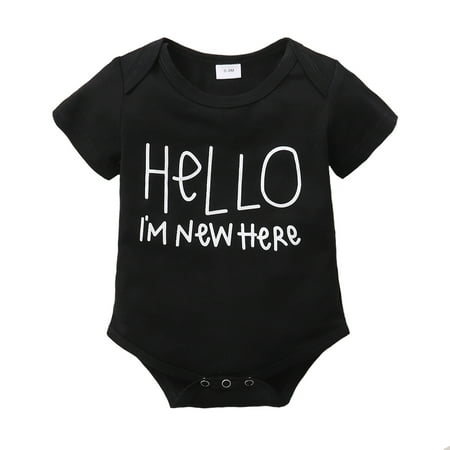 KIMI BEAR Rompers For Newborn Boys 3 Months Boys Spring Summer Clothes 6 Months Boys Casual Letter Print Short Sleeve Jumpsuits Black
KIMI BEAR Rompers For Newborn Boys 3 Months Boys Spring Summer Clothes 6 Months Boys Casual Letter Print Short Sleeve Jumpsuits Black