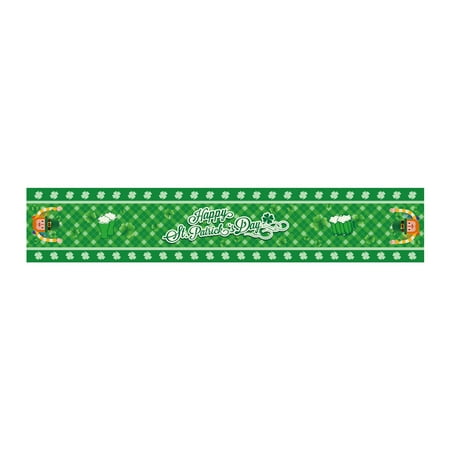 TANGNADE Irish Festival Table Runner Linen Anti Oil Easy To Clean Table Cloth Digital Printing Table Mat Decorative Table Banner
TANGNADE Irish Festival Table Runner Linen Anti Oil Easy To Clean Table Cloth Digital Printing Table Mat Decorative Table Banner