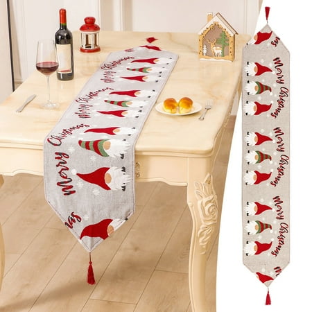 Merry Christmas Table Runner Tablecloth Fabric Table Decoration For Indoor Outdoor Restaurant Wedding Table Party Decoration Table Cloth A
Merry Christmas Table Runner Tablecloth Fabric Table Decoration For Indoor Outdoor Restaurant Wedding Table Party Decoration Table Cloth A